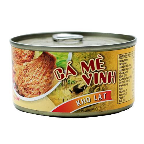 CÁ MÈ VINH KHO LẠT đóng hộp 210g thương hiệu ANTESCO (Đặc sản AN GIANG)