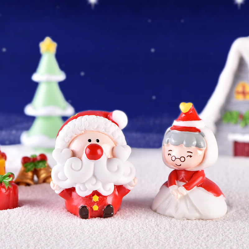 Mắt Kính Trang Trí Giáng Sinh Hình Ông Già Noel / Người Tuyết 1 Ngày