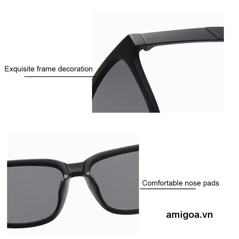 ✨✨Kính râm nam thời trang mắt kính mát tráng gương đẹp chống uv