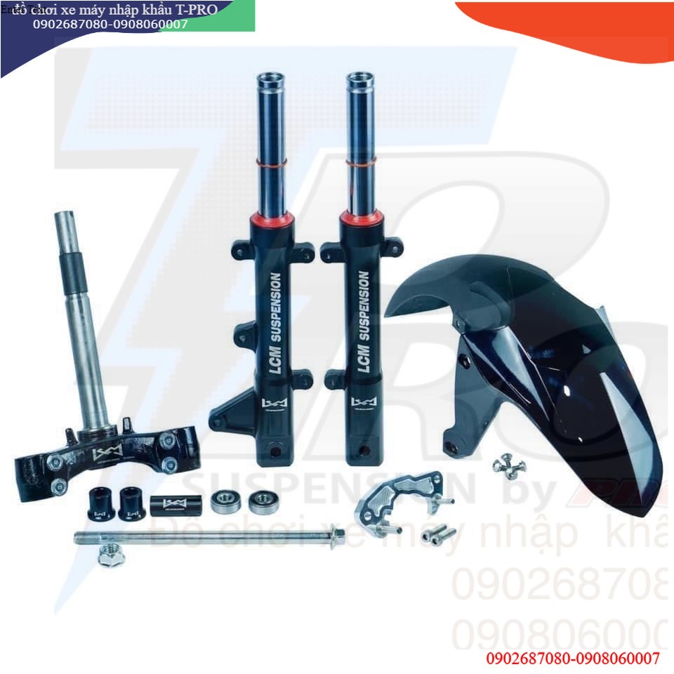 Combo phuộc trước LCM winner up lên xe ex150 _Dochoixemaynhapkhau