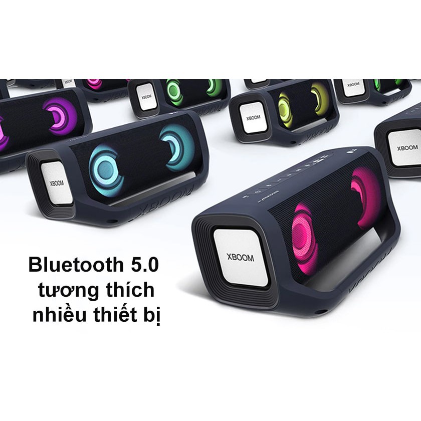 Loa Bluetooth Di Động LG XBOOM Go PN5 - Hàng Chính Hãng - Màu Xanh Đen