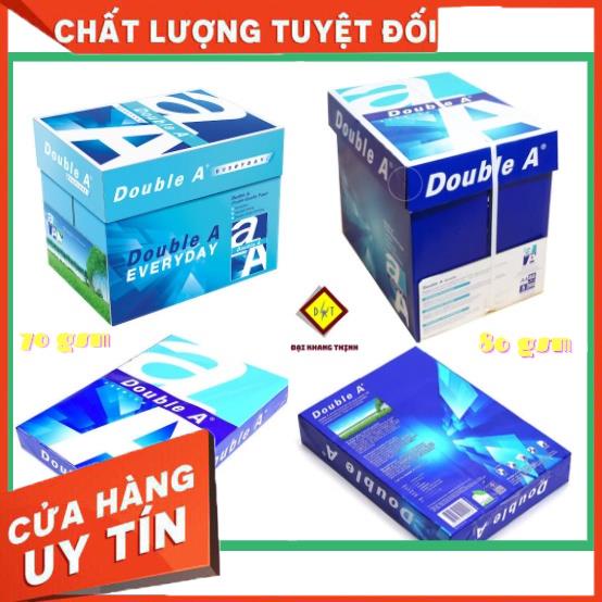 Giấy A4 Duoble A 70gsm 80gsm giấy in photo giấy A4 văn phòng CAM KẾT CHÍNH HÃNG