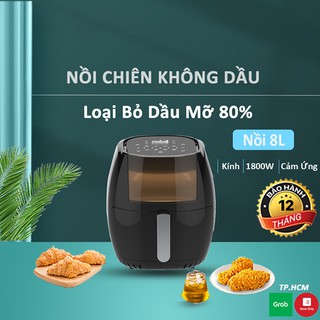 [Bảo Hành 12 Tháng]Nồi Chien Không Dầu 8L Cảm Ứng Điện Tử
