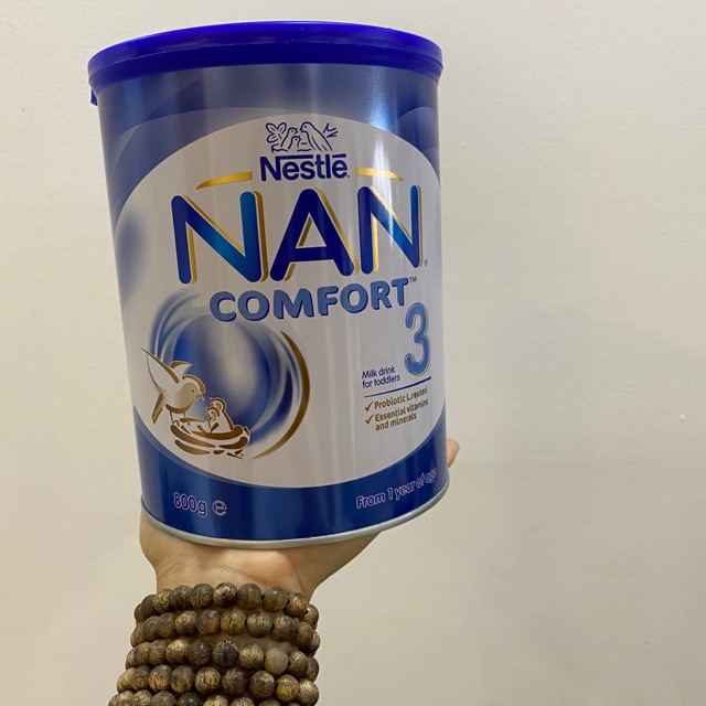 SỮA NAN COMFORT ÚC 800G ĐỦ SỐ 1,2,3