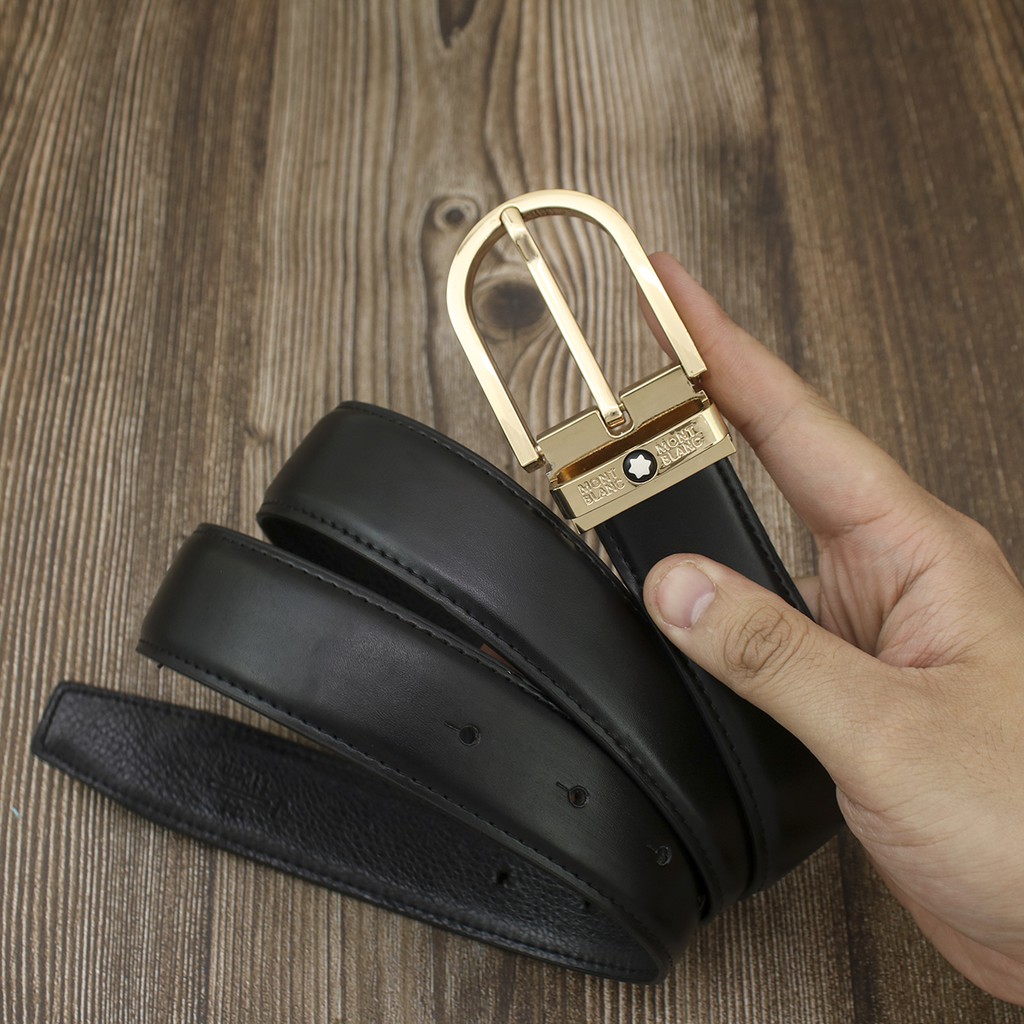 Thắt Lưng Nam Công Sở Đẹp, Dây Nịt Nam Khoá Kim, Thắt Lưng Da Pu Cao Cấp