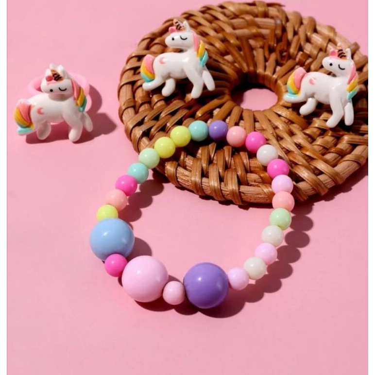 🍨SET TRANG SỨC CHO BÉ GÁI SIU XINH-TẶNG KÈM TÚI LƯỚI LÀM QUÀ