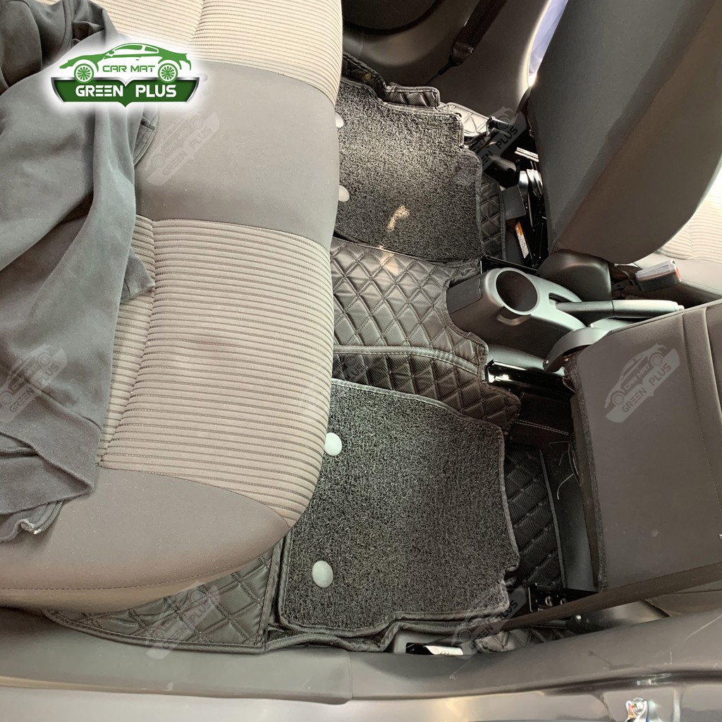 Thảm lót sàn ô tô 6D Mitsubishi Attrage chống nước, không mùi, phủ kín 90% sàn xe