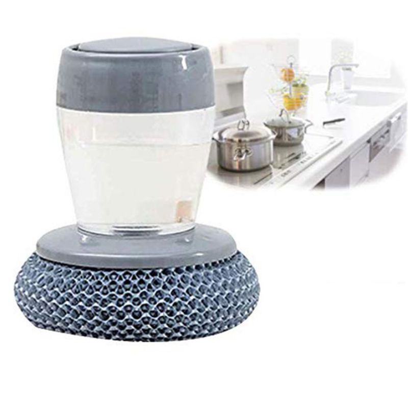 cọ xoong nồi kèm bình xịt nước