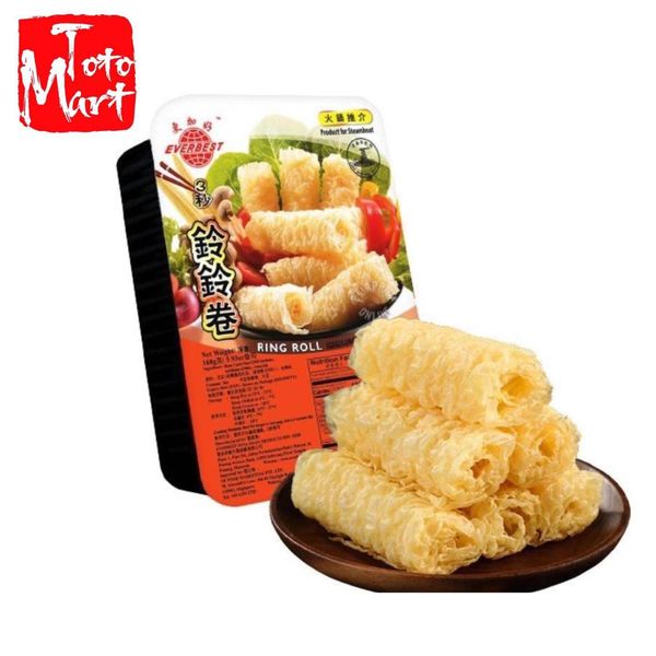Ring Roll Hủ Trúc Malaysia ròn tan ngon tiệt 500gr [FREESHIP HCM]