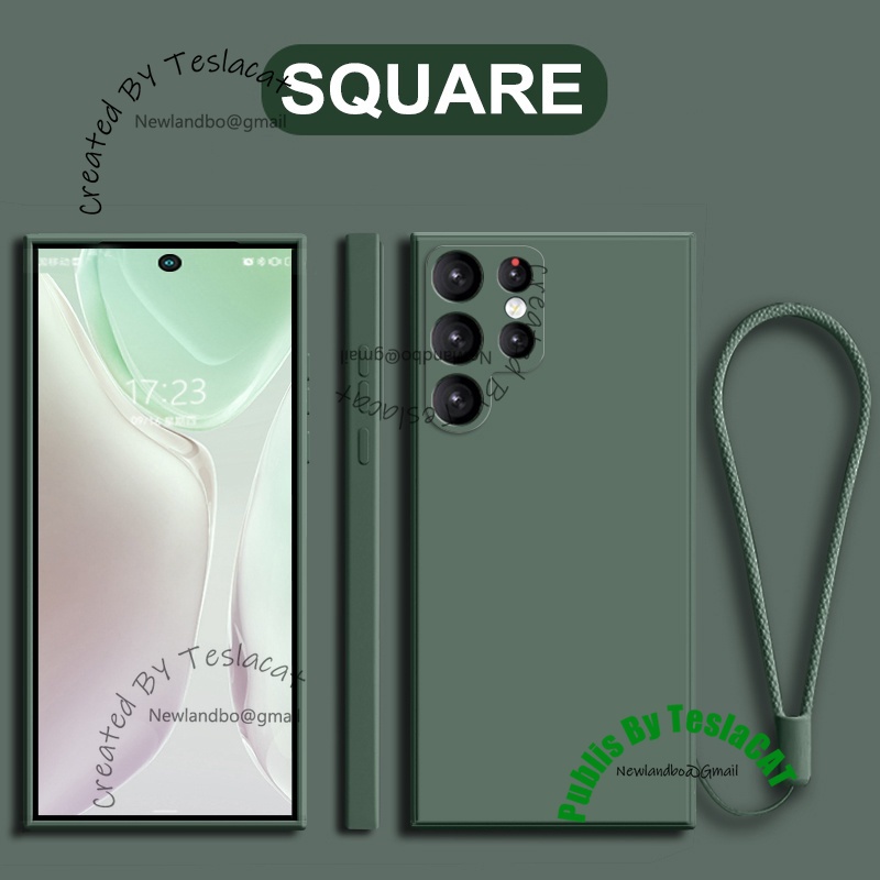 Ốp Điện Thoại Silicon Bảo Vệ Ống Kính Máy Ảnh Cho Samsung Glaxy S22 S23 S21 Note20 Ultra S22Plus S21 +