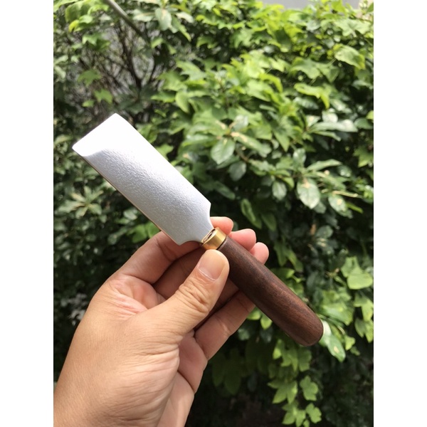 Dao cắt da handmade lưỡi thẳng