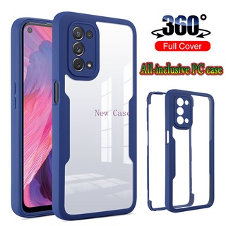 Ốp Điện Thoại TPU Cường Lực Hai Mặt Chống Sốc 360 Độ Cho Oppo A94 A74 A54 A93 A53 A92 A92S A72 A52 A16 A16S 4G 5G