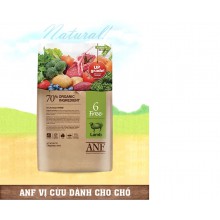 ANF 6 Free Organic vị Cừu dành cho chó gói 2kg