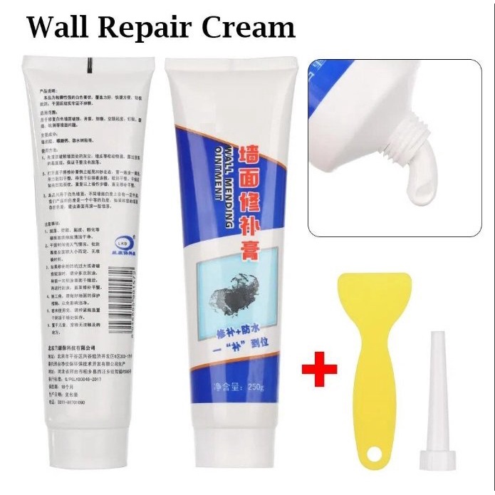 Keo Vá Vết Nứt Tường Nhà Cao Cấp Chống Nước Chống Mốc /  Keo Vá Tường Chống Thấm Đa Năng Siêu Chắc Chắn Đơn Giản Và Hiệu