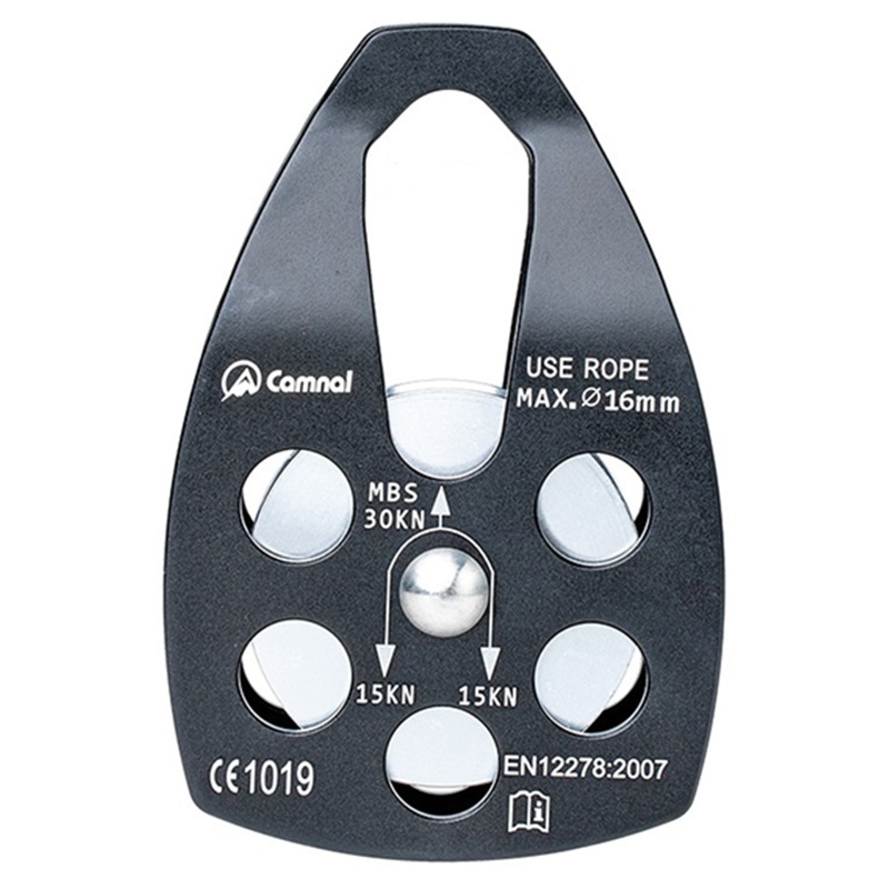 Ròng Rọc Nhôm 30KN Chuyên Dụng Cho Leo Núi / Cứu Hộ Di Động