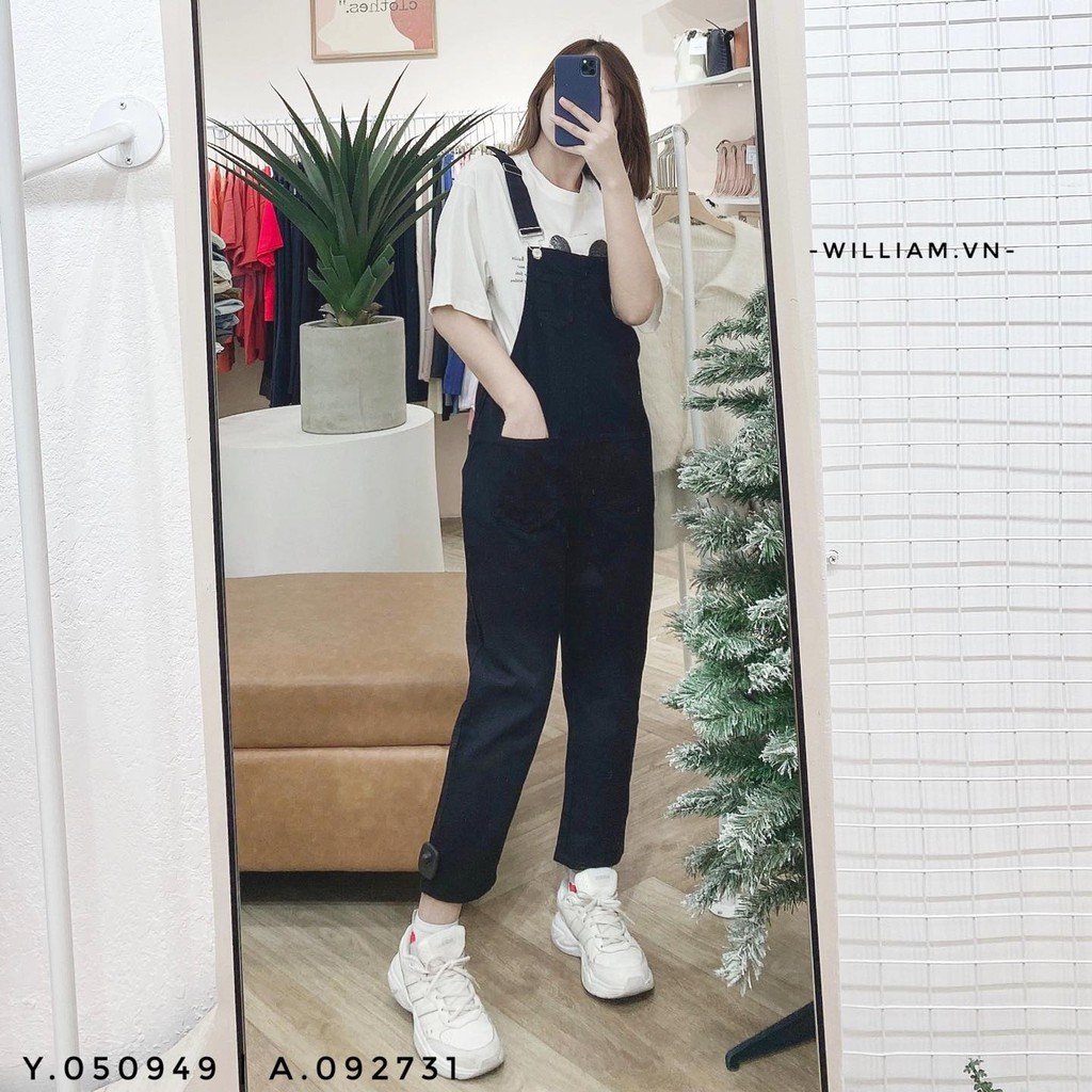 Quần yếm jean trơn (050949) | BigBuy360 - bigbuy360.vn