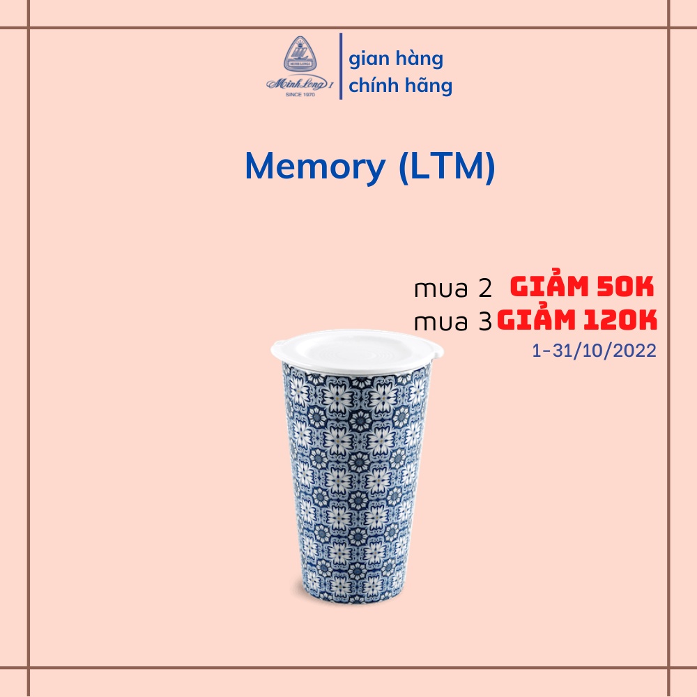 Ly Sứ Dưỡng Sinh Minh Long 0.48 L - Memory
