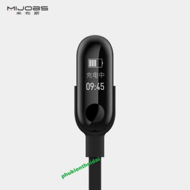Dây Sạc Xiaomi Mi Band 3 / Mi Band 4 / Miband 2 hiệu Mijobs cao cấp (tốt xêm xêm dây gốc)