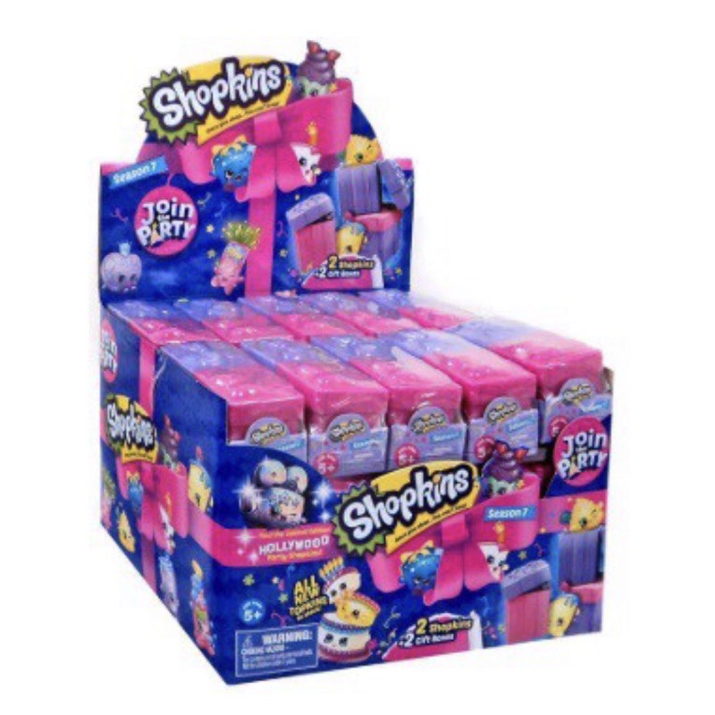 Đồ chơi Shopkins Season 7 (1 hộp nhỏ 2 đồ chơi)