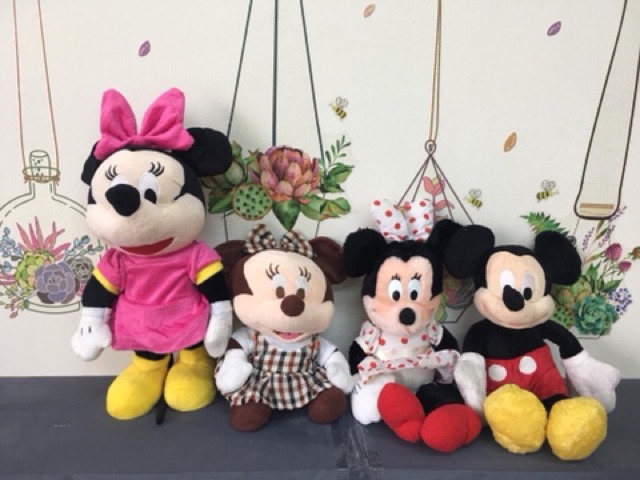 Gấu bông mickey size 15-35cm