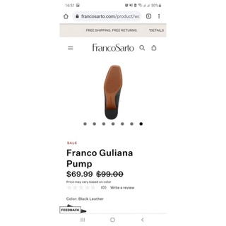 giày công sở Franco Sarto