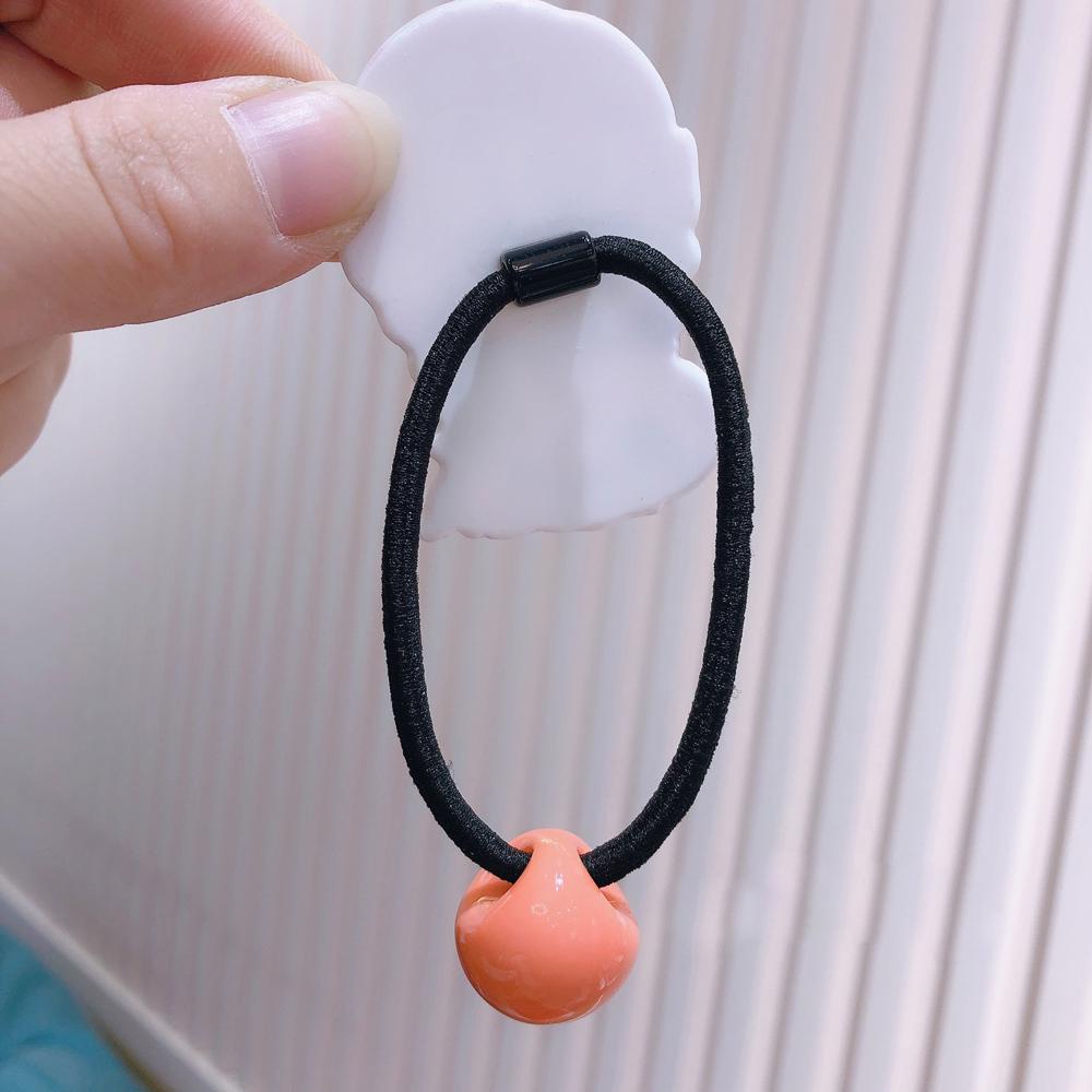 Dây Buộc Tóc Co Giãn Bằng Cao Su Acrylic In Họa Tiết Demon Slayer 15H Cho Nữ