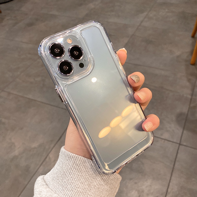 Ốp Điện Thoại Trong Suốt Chống Sốc Hình Phi Hành Gia Cho iPhone 14 Pro MAX 13 12 11 Pro MAX XS MAX XR X 7 + 8 Plus 2