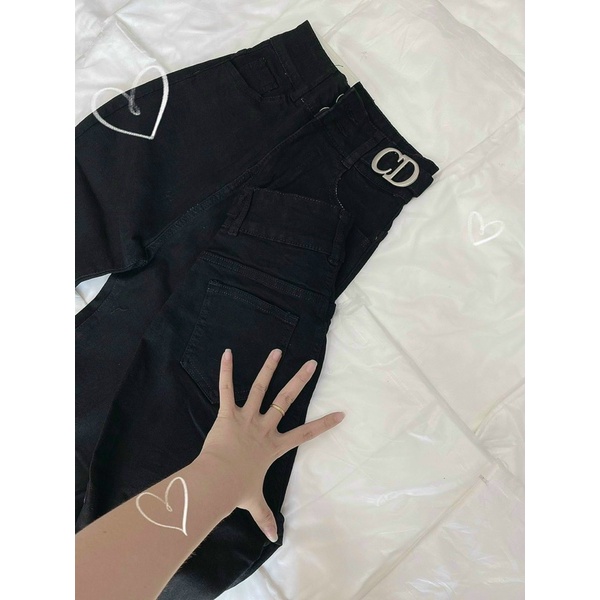 Quần jean đen siêu cao CĐ(5)
