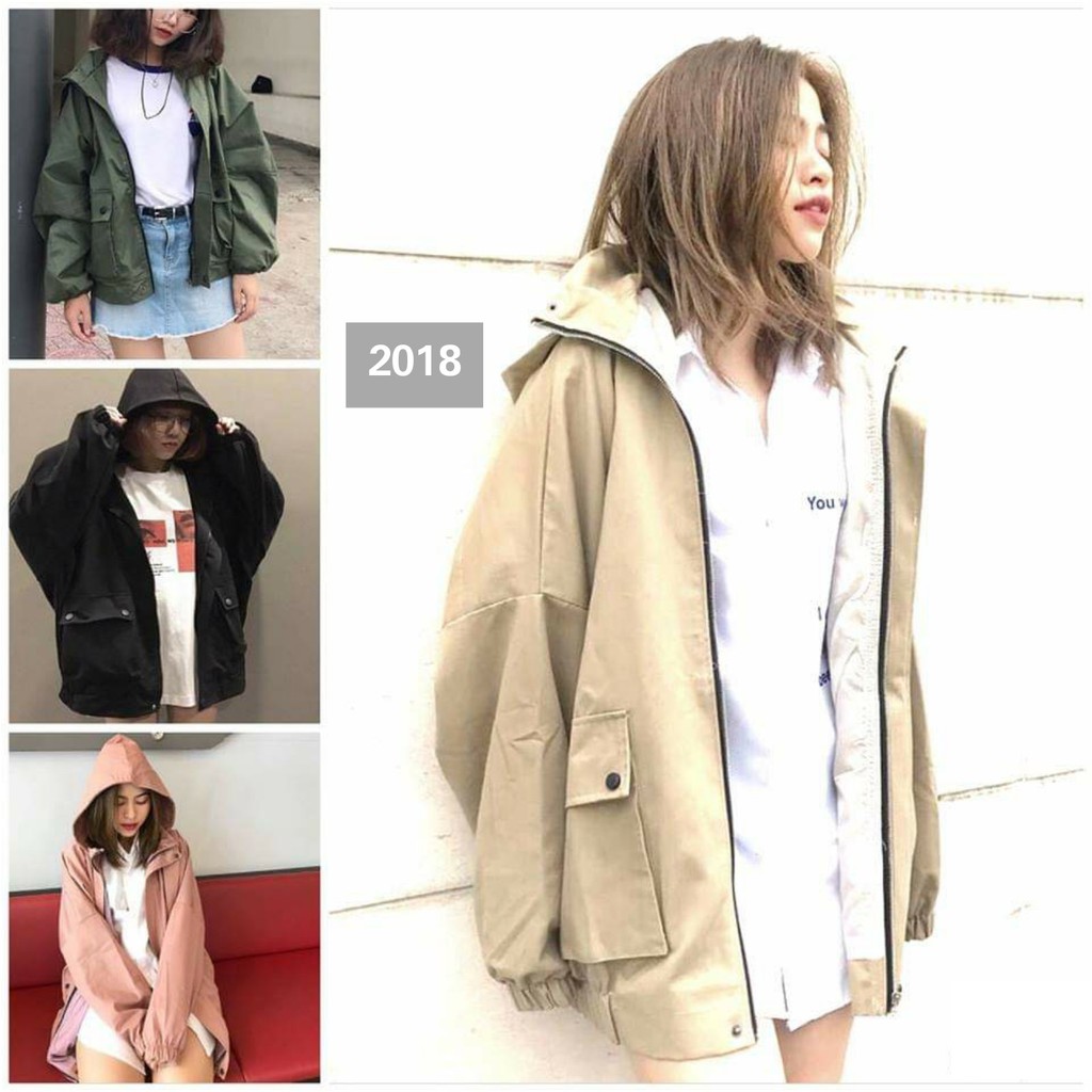 [HOT SALE] ÁO KHOÁC KAKI FORM RỘNG - TÚI HỘP 2018 + 2019 (ảnh thật) | BigBuy360 - bigbuy360.vn