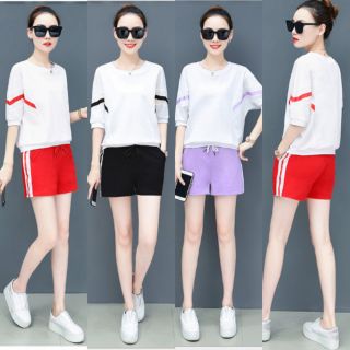 BỘ ĐỒ THỂ THAO NỮ CÁNH DƠI QUẦN SORT