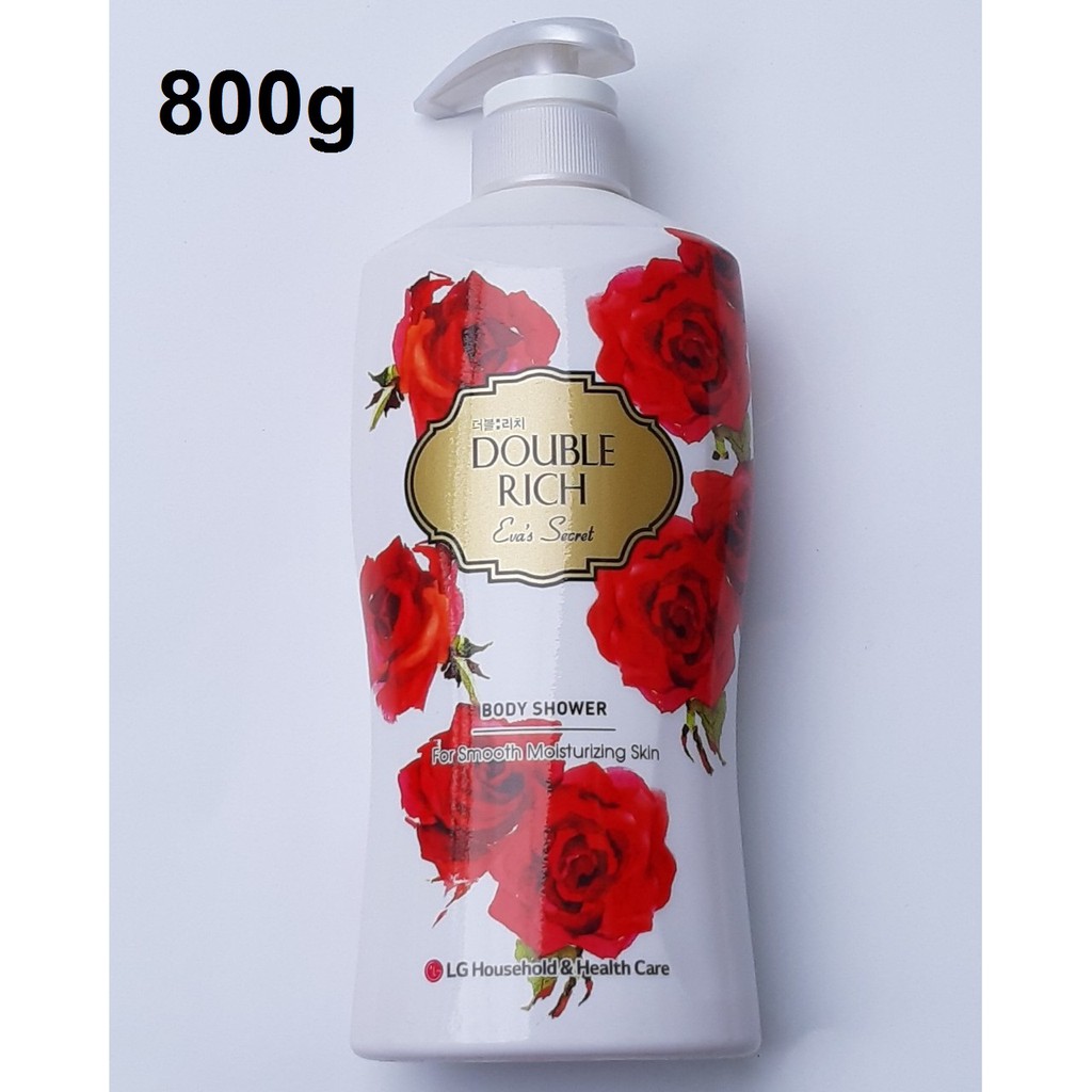 [800g] Sữa tắm DOUBLE RICH Hương hoa Iris  huyền bí DREAMY ROMANCE