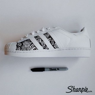 Bút lông dầu không xóa được Sharpie Fine - Combo 8 Màu