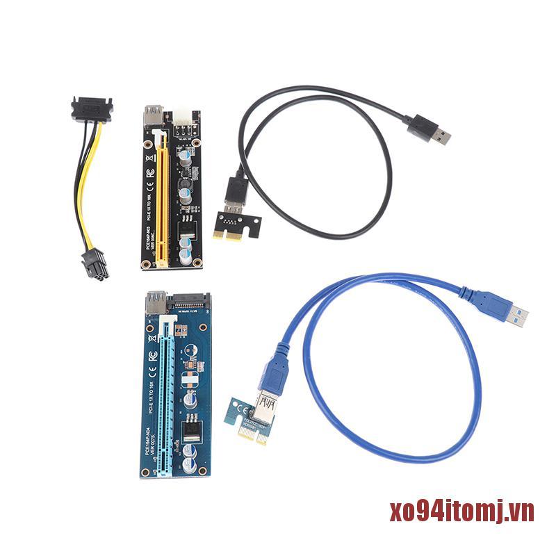 Card Mở Rộng Pcie H1111Z Ngff M.2 Slot Sang Usb3.0 Pci-E Riser Card M2