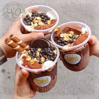 Set Milo Dầm Trân Châu Pudding (16 ly ) - Daily Chill