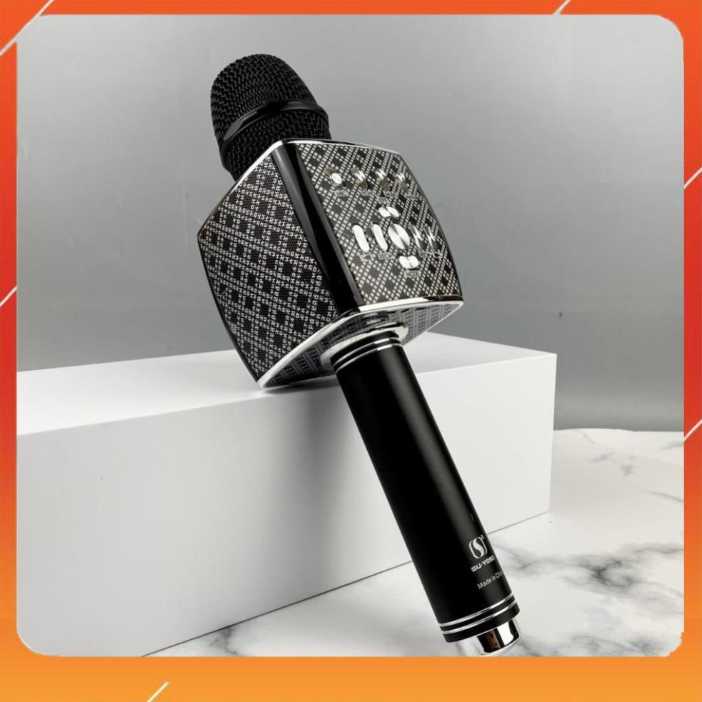 ✨chính hãng Micro Karaoke Bluetooth YS95 - Mic không dây Tích Hợp Loa Bass Dùng Hát Tại Nhà Hoặc Livetream