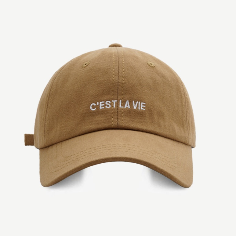 Mũ denim MG STUDIO thêu chữ C 'Est LA VIE