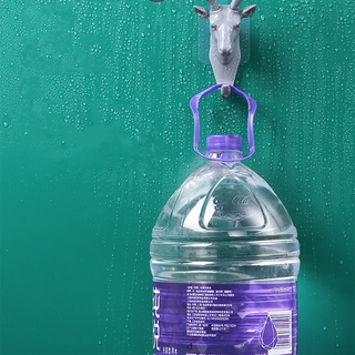 Convenient multi-function hat/key hanger deer head wall hook