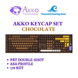 Bộ keycap AKKO Chocolate
