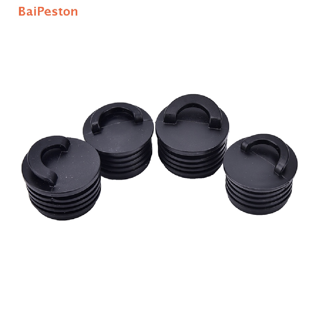 Set 4 Nút Chặn Lỗ Thoát Nước Bằng Cao Su Bền Bỉ Cho Tàu Thuyền