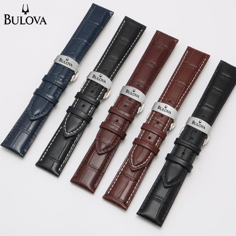 Dây đeo da chống thấm nước phong cách thời trang cho đồng hồ Bulova + Ys20