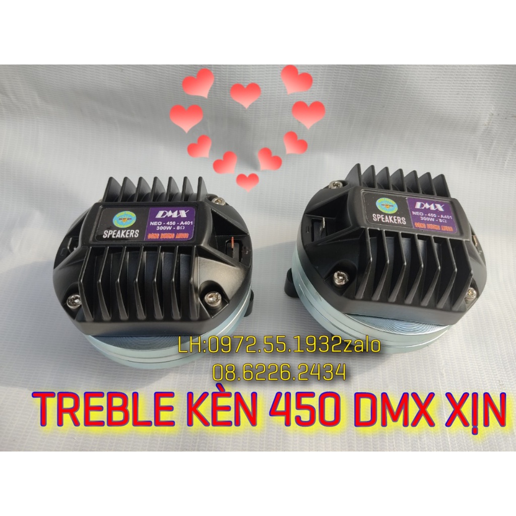 LOA TÉP SÂN KHẤU KÈN DMX TỪ NEO COIL DẸT CHẤT KHỎI BÀN - CỦ TREBLE 450 -