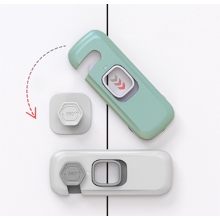  Khóa tủ chặn cửa tủ lạnh tủ quần áo an toàn cho bé 