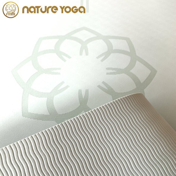 Thảm Yoga Nature Cao Cấp TPE Định Tuyến 6mm độ bám tốt