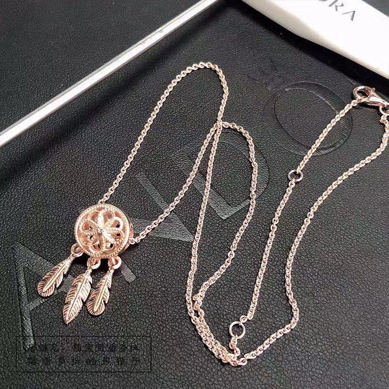 Pandora Dây Chuyền Titan Mặt Dreamcatcher Cho Nữ