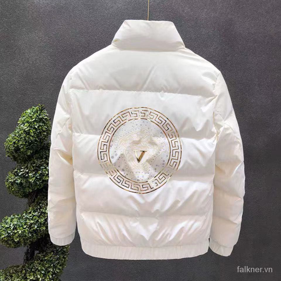 Áo khoác phao đệm cotton dày dặn thời trang mùa đông cho nam