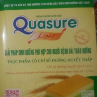 Bánh Bông lan Quasure Light Cốm hộp 140 gam

( DÀNH CHO NGƯỜI TIỂU ĐƯỜNG)