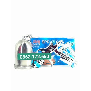 Súng phun sơn yunica k100 cao cấp