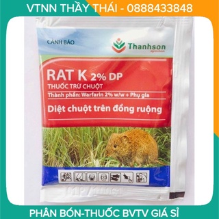 Thuốc diệt chuột RAT K 2% - dạng bột tẩm mồi