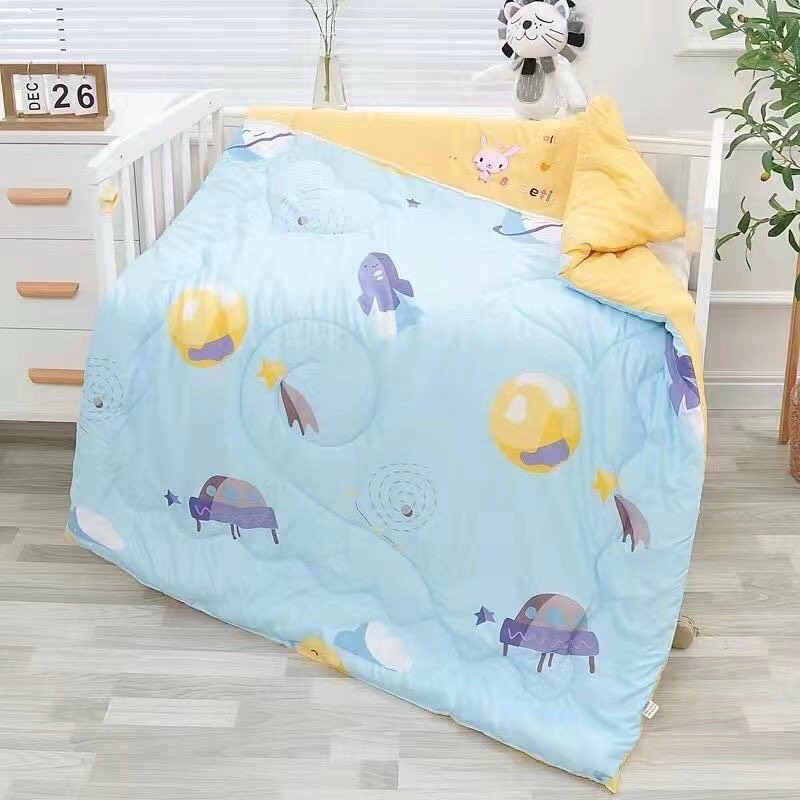 Chăn cotton trần bông cao cấp cho bé - Kích Thước 120*150CM - SP115