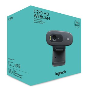 Webcam Logitech C270 HD 720P - Hàng Chính Hãng